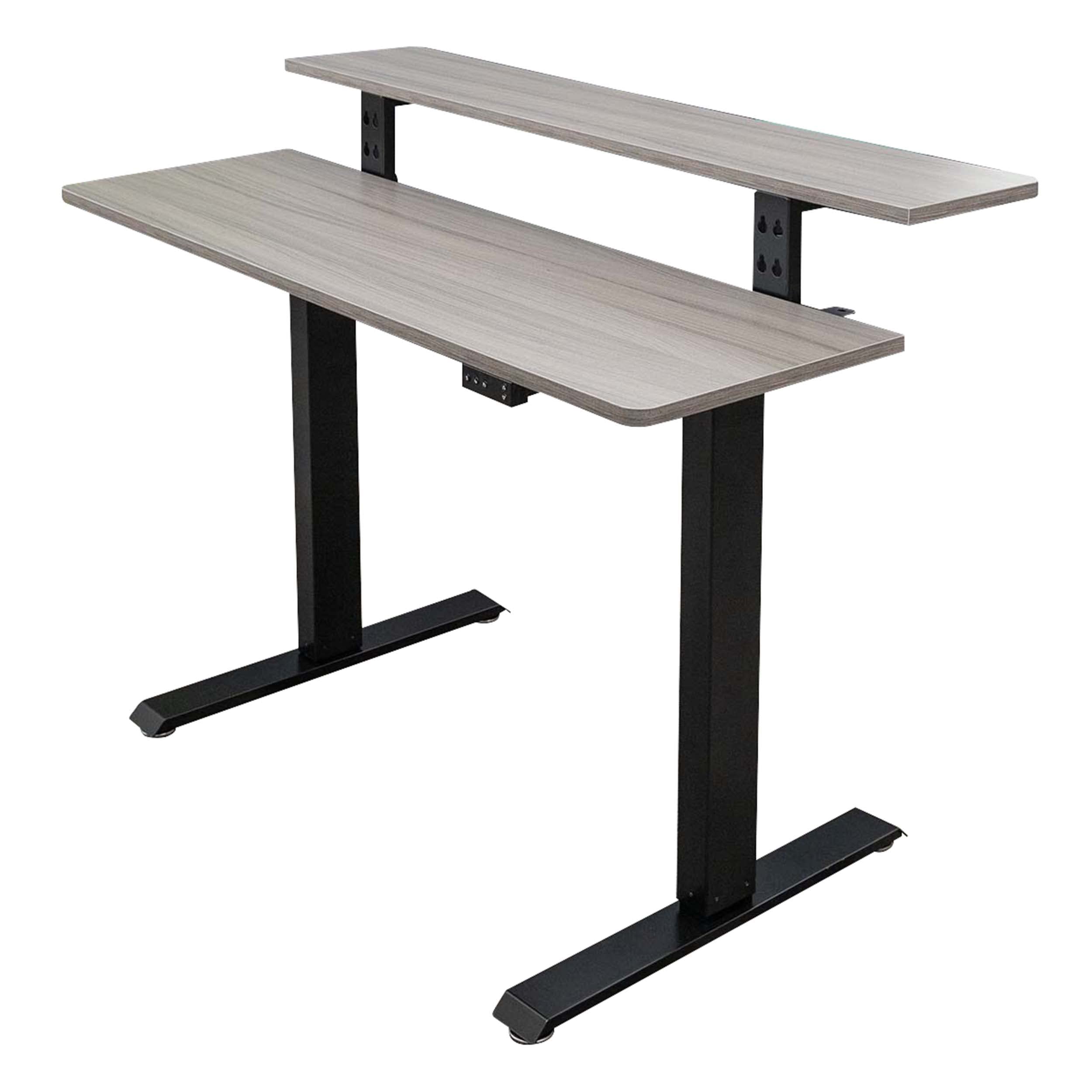 Programmable Electric Standing Desk with Two-Tier Design - Compact 48