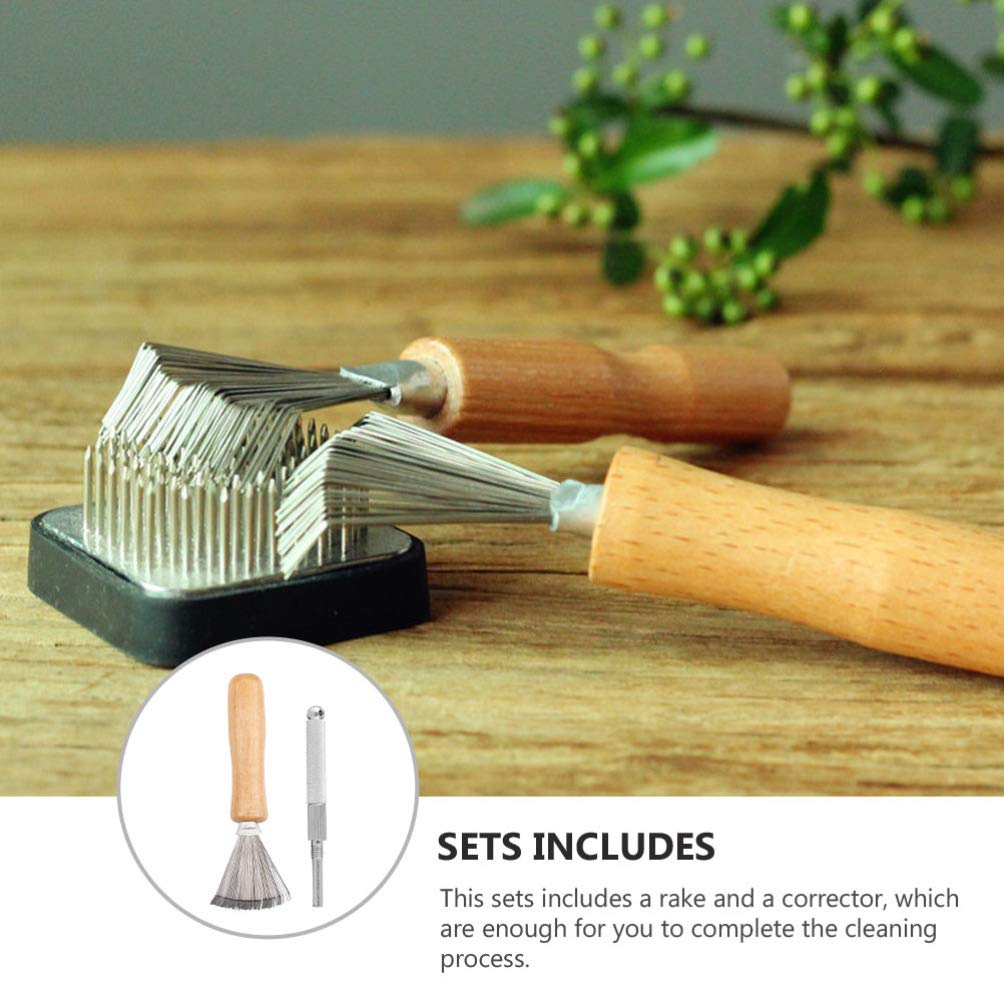 **Stainless Steel Flower Arrangement Tool Set - Flower Cleaner, Corrector & Rake for Plant Cleaning - Perfect for Bouquets, Garden Maintenance & Floral Design**