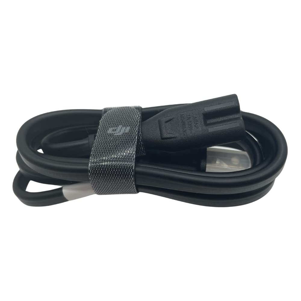 Original OEM RotorLogic DJI Mavic Air 2 & Air 2S 60W Fast Charging Power Adapter AC Cable (North America) - Perfect for Travel, Outdoor Photography & Drone Enthusiasts