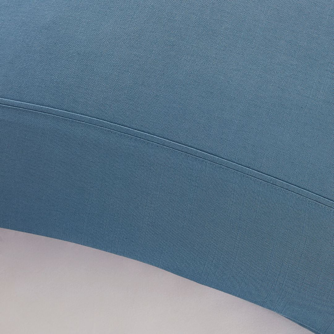 Premium Bamboo & Linen Pillowcase Set - 2 Pack Hypoallergenic & Breathable Bedding for Cool Sleep - Perfect for Hot Sleepers & Allergy Sufferers - Home & Hotel Luxury Bedroom Essentials
