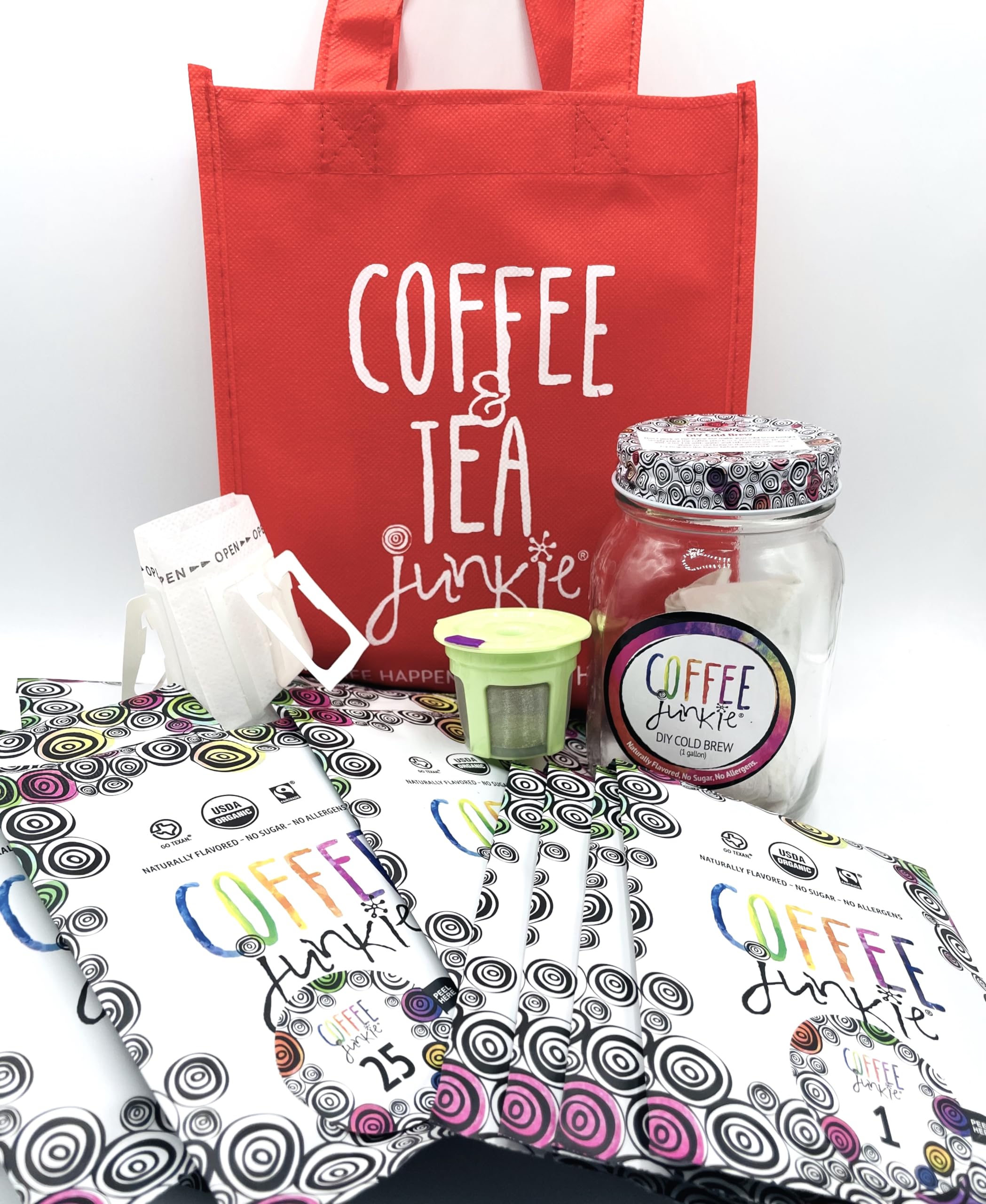 Organic Pour Over Coffee Advent Calendar - 25 Unique Single-Origin Coffees for Christmas Countdown | Handcrafted Specialty Coffee Gift Set | Perfect for Holiday Gifting, Home Brewing & Coffee Lovers