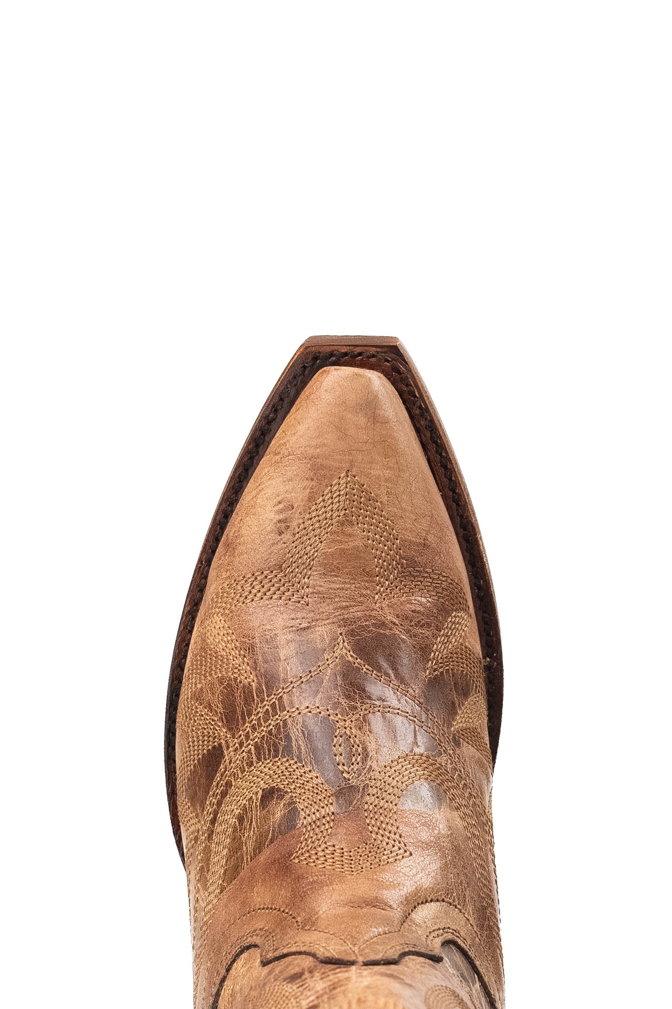 Madeline Midi Snip Toe Cowgirl Boots for Women - Western Ankle Booties with Leather Upper & Stacked Heel | Perfect for Country Dancing, Rodeo Events & Casual Outfits