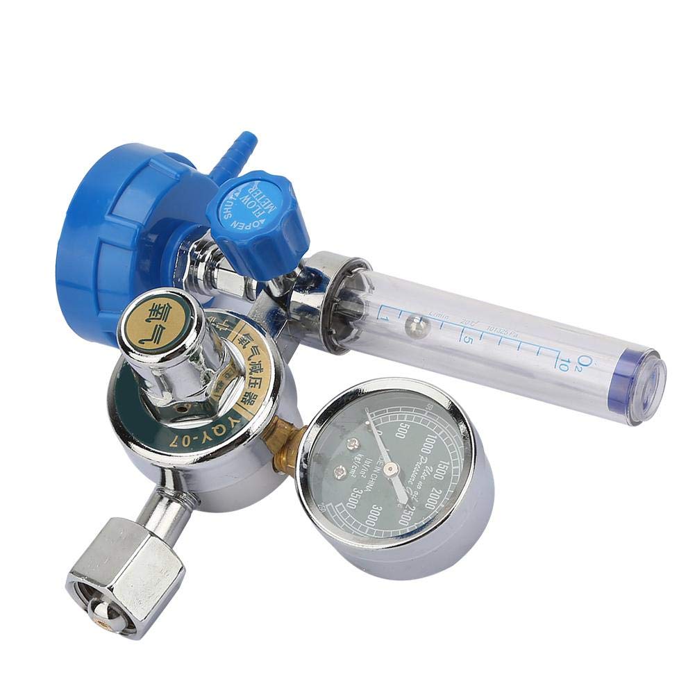 Professional Mootea Oxygen Pressure Regulator 0-100MPa with Gauge Meter - High Precision Air Flow Control for Welding, Medical Oxygen Tanks & Industrial Gas Applications