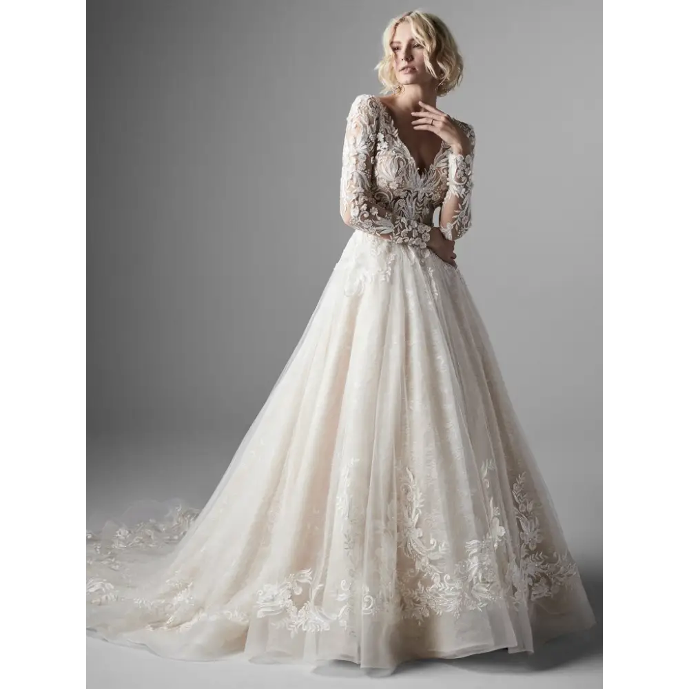 Zander by Sottero and Midgley - Elegant Wedding Dress for Brides | Perfect for Church Ceremonies & Formal Receptions