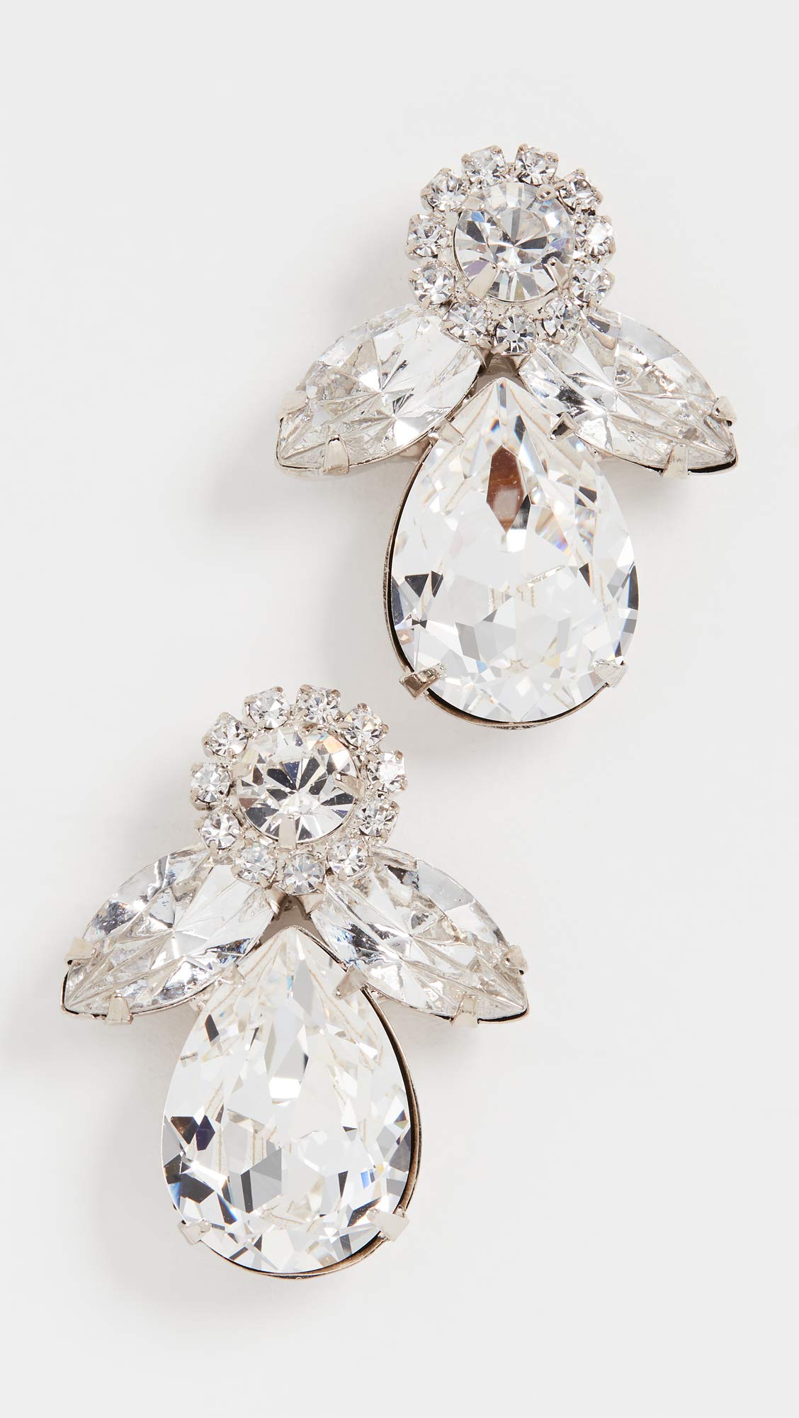 Jennifer Behr Women's Edith Earrings – Elegant Crystal Drop Earrings for Weddings, Parties & Special Occasions