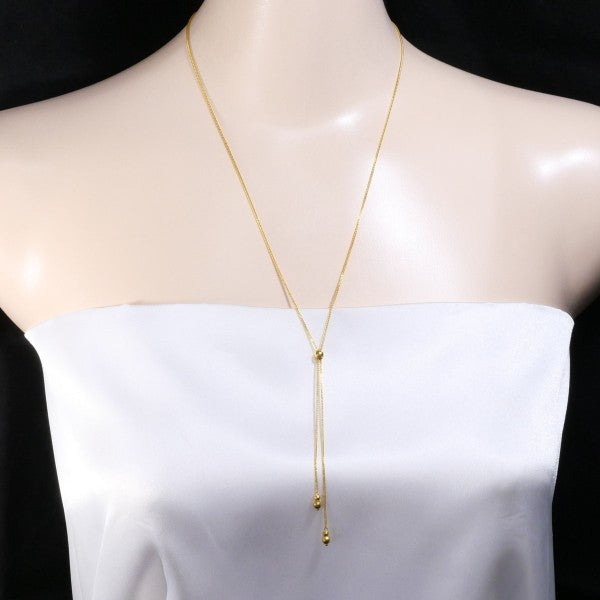 24K Yellow Gold Necklace for Women - Elegant 18 Inch Solid Gold Chain - Perfect for Gifts, Weddings & Special Occasions
