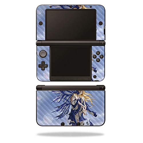 Premium Carbon Fiber Skin for Nintendo 3DS XL (2012-2014 Model) - Blue Dreams Design | Protective & Scratch-Resistant Cover | Easy to Apply & Remove | Made in USA | Perfect for Gaming Protection & Customization