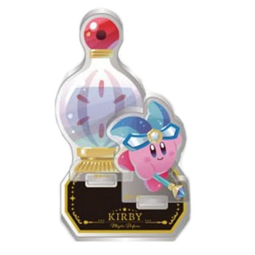 Kirby Mystic Perfume Acrylic Stand - 3 Inch Anime Diorama Collectible Figure - Perfect for Desk Decor, Gift for Gamers & Anime Fans