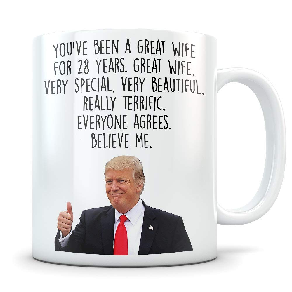 28th Anniversary Gifts for Women - Unique & Thoughtful 28 Year Wedding Anniversary Presents for Her - Perfect for Celebrating 28 Years of Marriage
