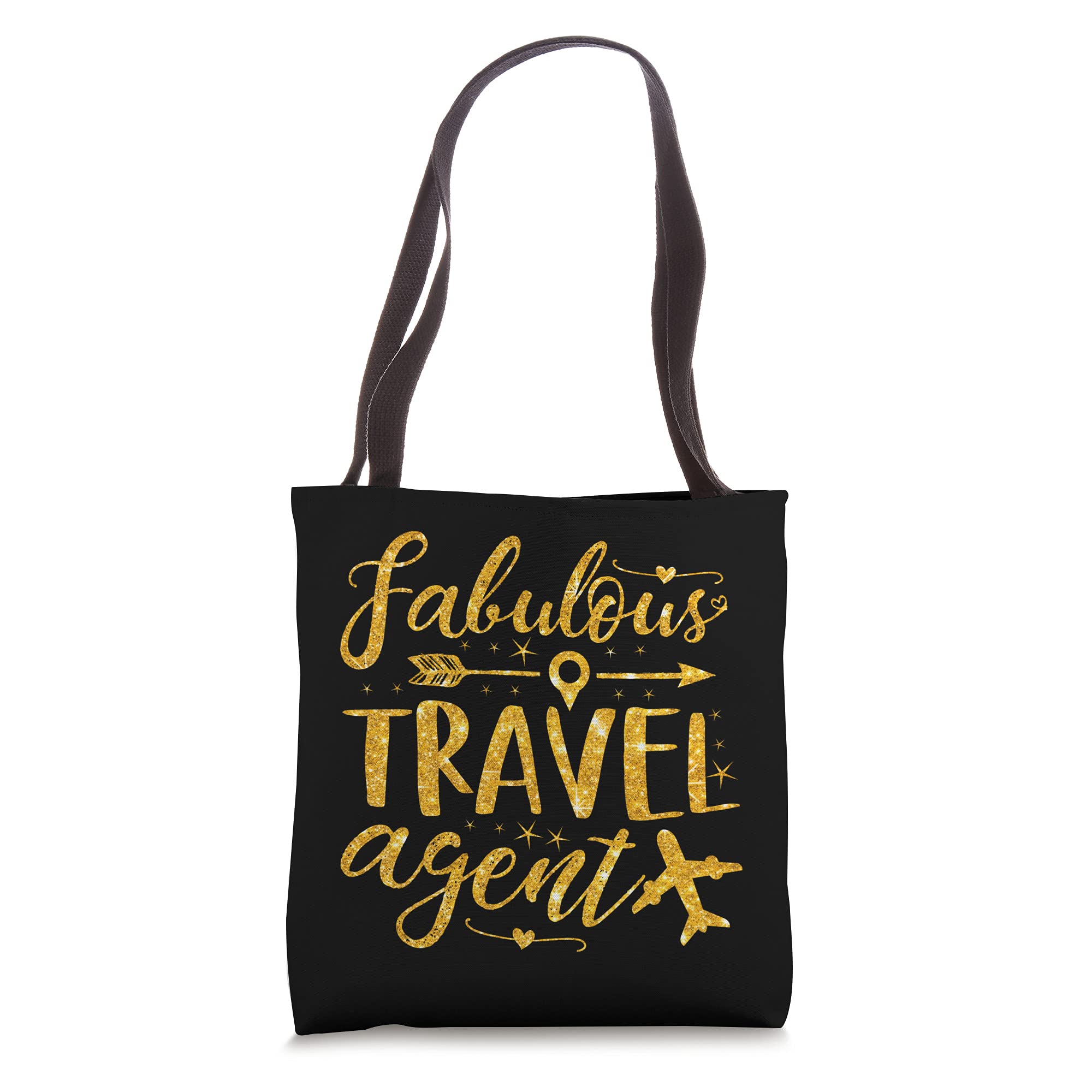 Best Travel Agent Tote Bag - Personalized Gift for Travel Agents - Durable & Stylish Work Bag for Office, Commute & Travel