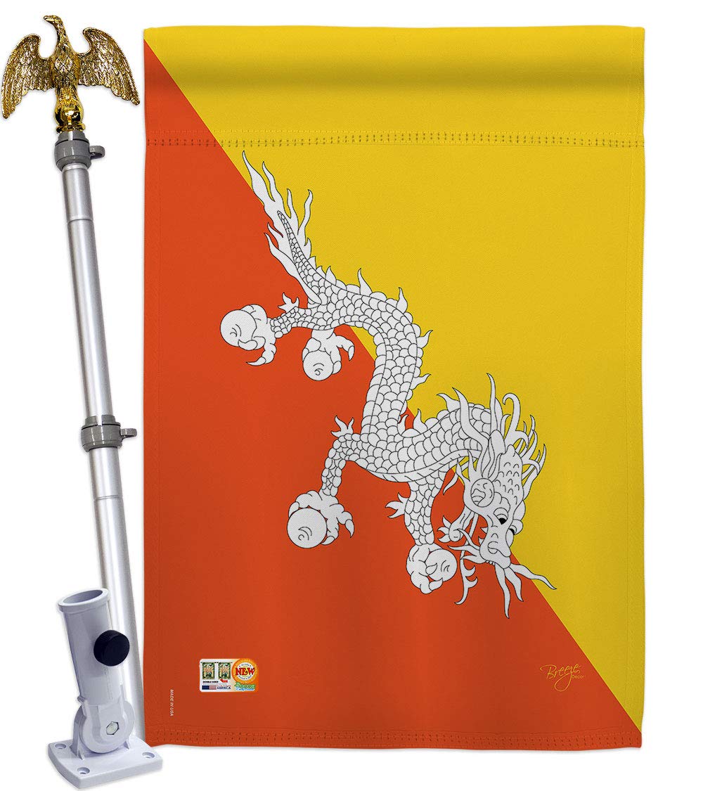 Bhutan National Flag Set 28