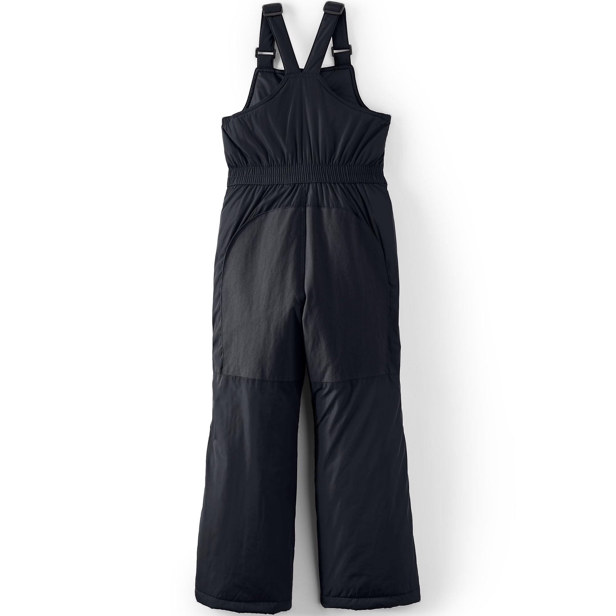 Lands' End Kids Insulated Winter Snow Bibs with Iron Knee - Waterproof & Warm Snow Pants for Boys & Girls - Perfect for Skiing, Snowboarding & Outdoor Winter Play