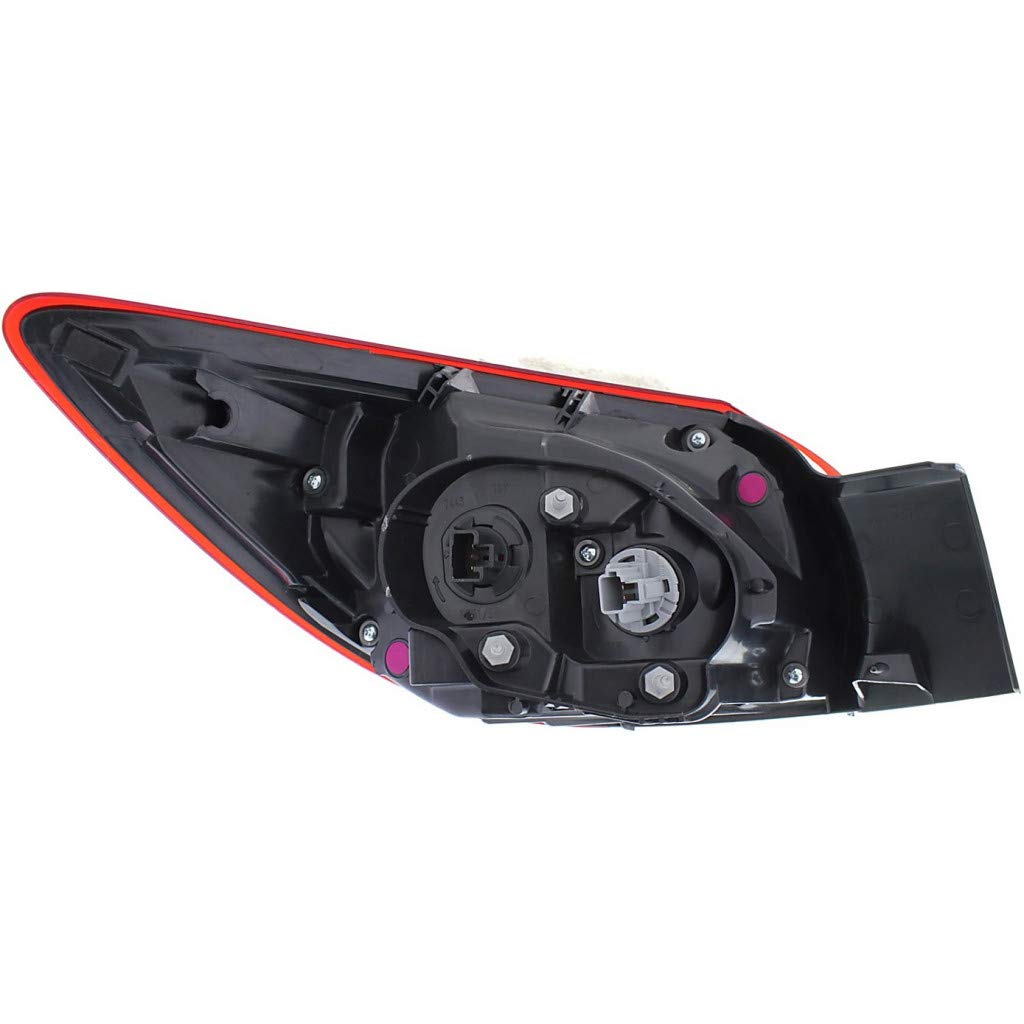 2014-2018 Mazda 3 Hatchback LED Tail Lights Assembly - DOT Certified Replacement for MA2804115 & MA2805115 (Driver & Passenger Side) | Enhanced Visibility & Style for Night Driving & Custom Car Upgrades