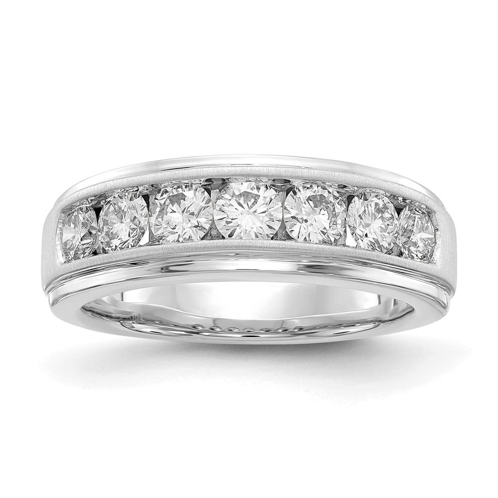 10K White Gold Lab-Grown Diamond Engagement Ring for Women - Wedding Band, Promise Ring, Anniversary Gift - Perfect for Proposals, Bridal Jewelry & Special Occasions