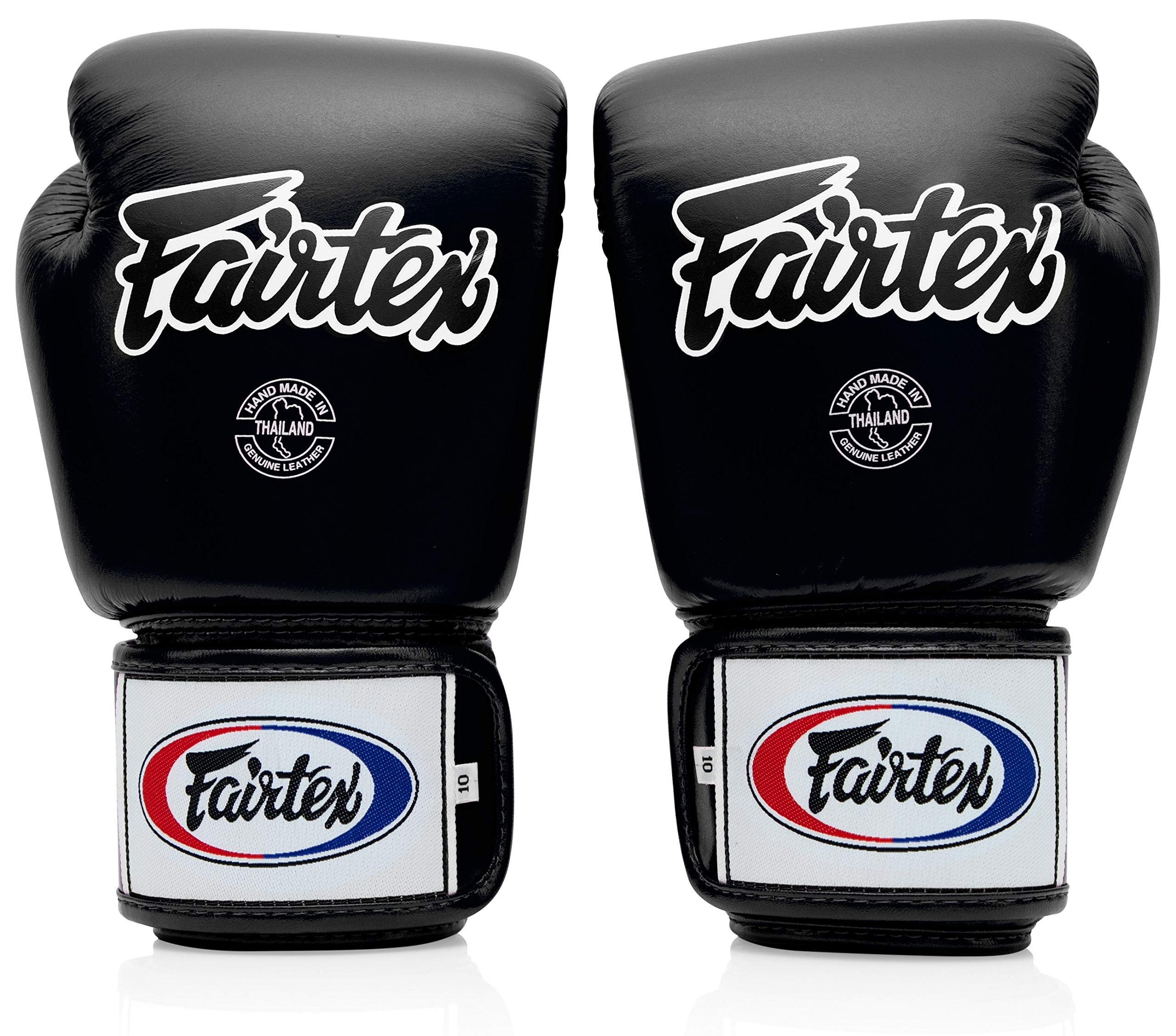 Fairtex BGV1 Muay Thai Boxing Gloves for Men, Women & Kids - Premium Training & Sparring Gloves for MMA, Kickboxing & Martial Arts - Lightweight, Shock Absorbent Punching Gloves for Gym, Home Workout & Competition Training