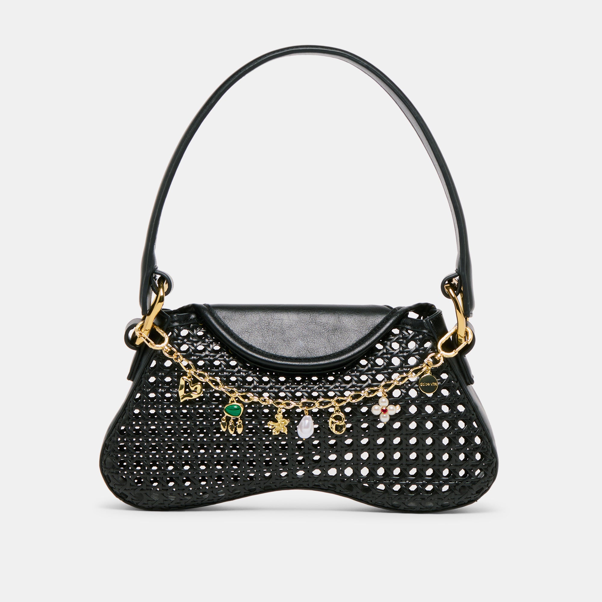 Elegant Gold Pearl Chain Bag Charm - Stylish Accessory for Handbags, Purses & Backpacks | Perfect Gift for Women & Fashion Lovers