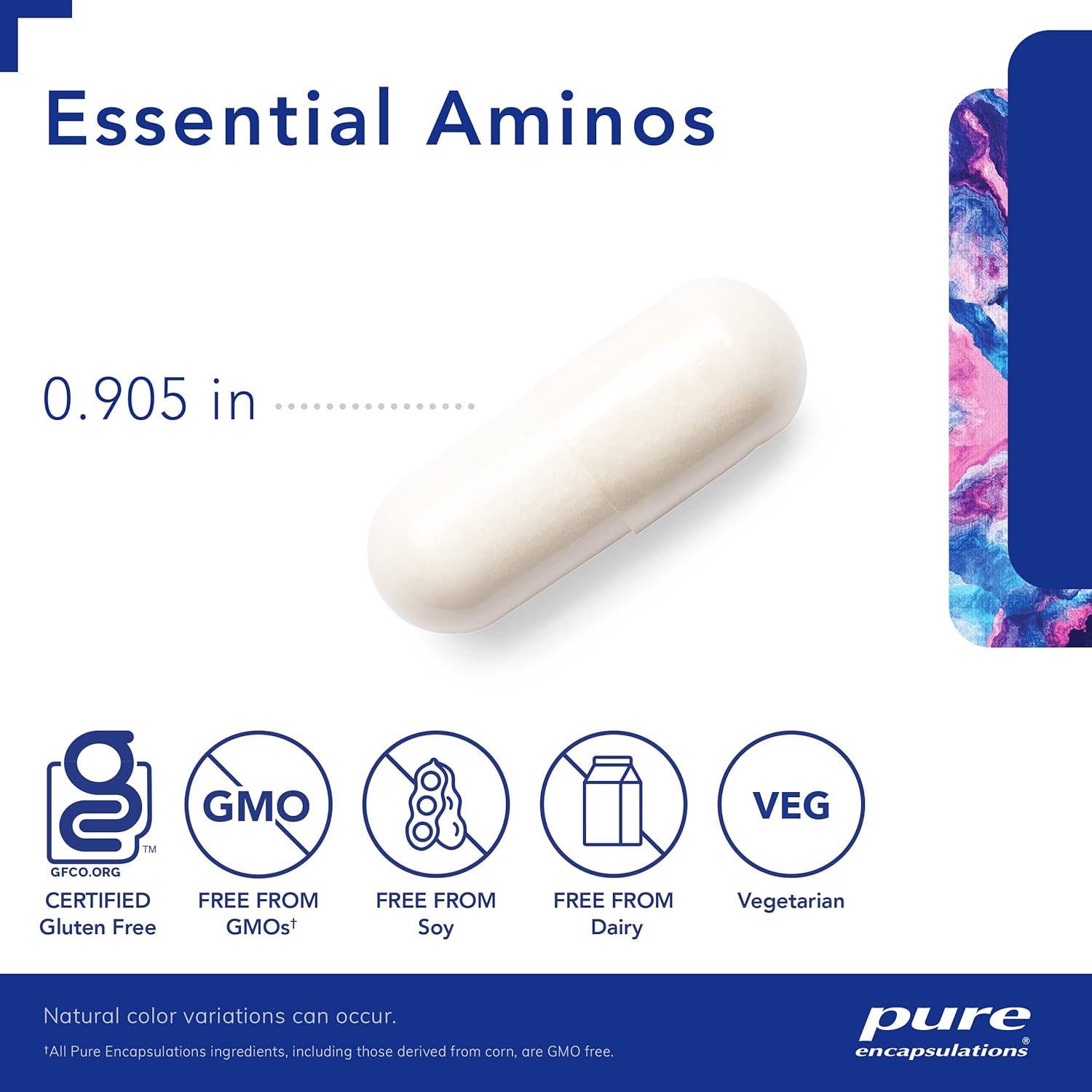 Pure Encapsulations Essential Aminos - Premium Amino Acid Supplement for Muscle Recovery & Energy Support | Ideal for Athletes, Fitness Enthusiasts & Active Lifestyles