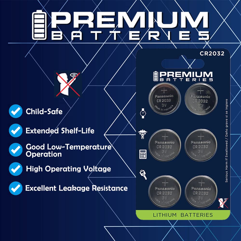 Premium CR2330 3V Lithium Coin Cell Battery - Japanese Engineered High Capacity (6 Pack) for Watches, Calculators, Key Fobs & Medical Devices