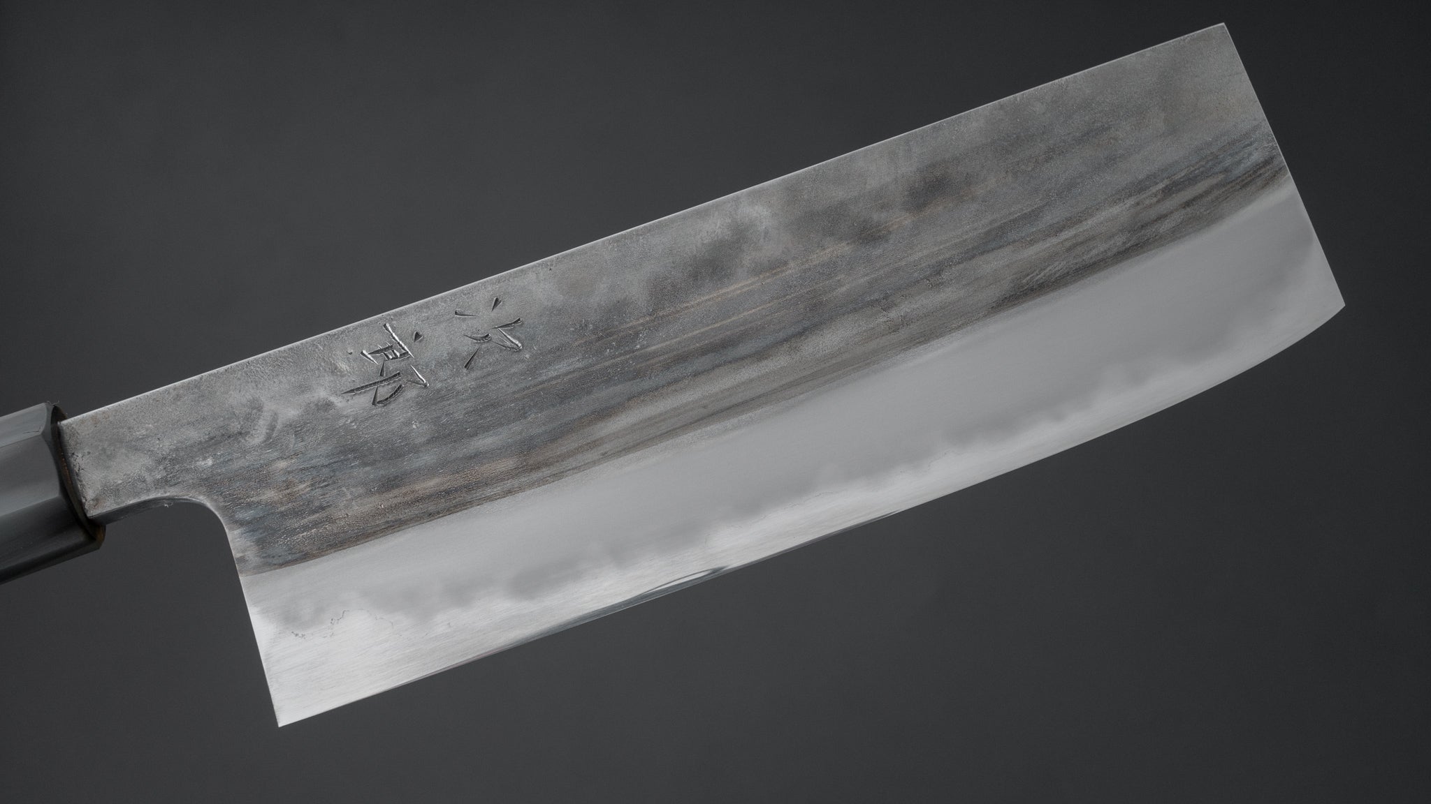 Premium Jiro Tsuchime Nakiri Knife 180mm - Japanese Vegetable Cleaver with Taihei Tagayasan Handle (#427) - Perfect for Sushi Chefs & Home Cooking Enthusiasts