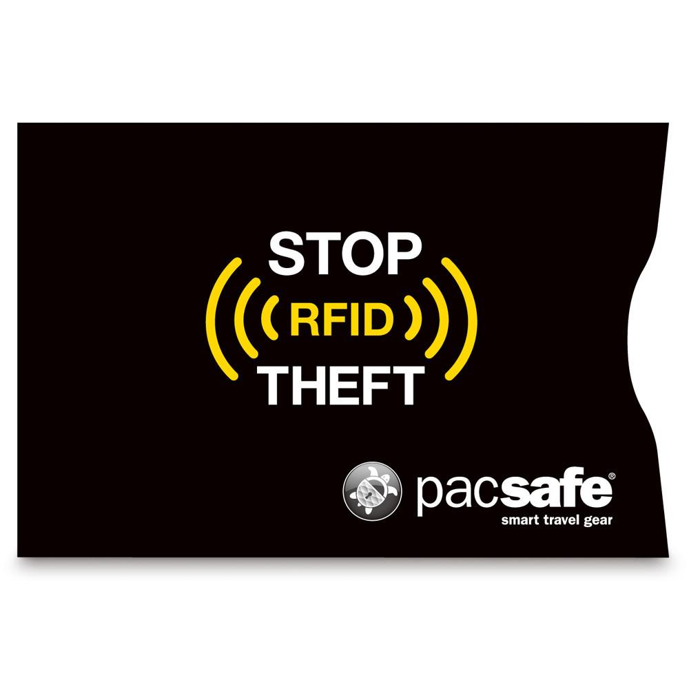Pacsafe RFIDsleeveâ¢ 25 RFID Blocking Card Sleeve - Protect Credit Cards & Passports from Digital Theft - Ideal for Travel, Business & Everyday Security