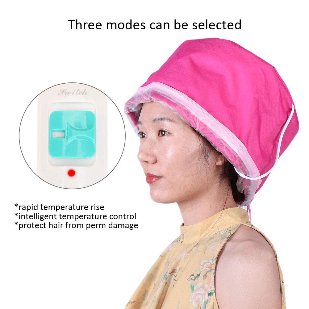 Electric Hair Styling Cap with Steam - DIY Home Hair Care Heating Tool for Deep Conditioning & Styling | Perfect for Salon-Quality Treatments at Home, Travel & Professional Use