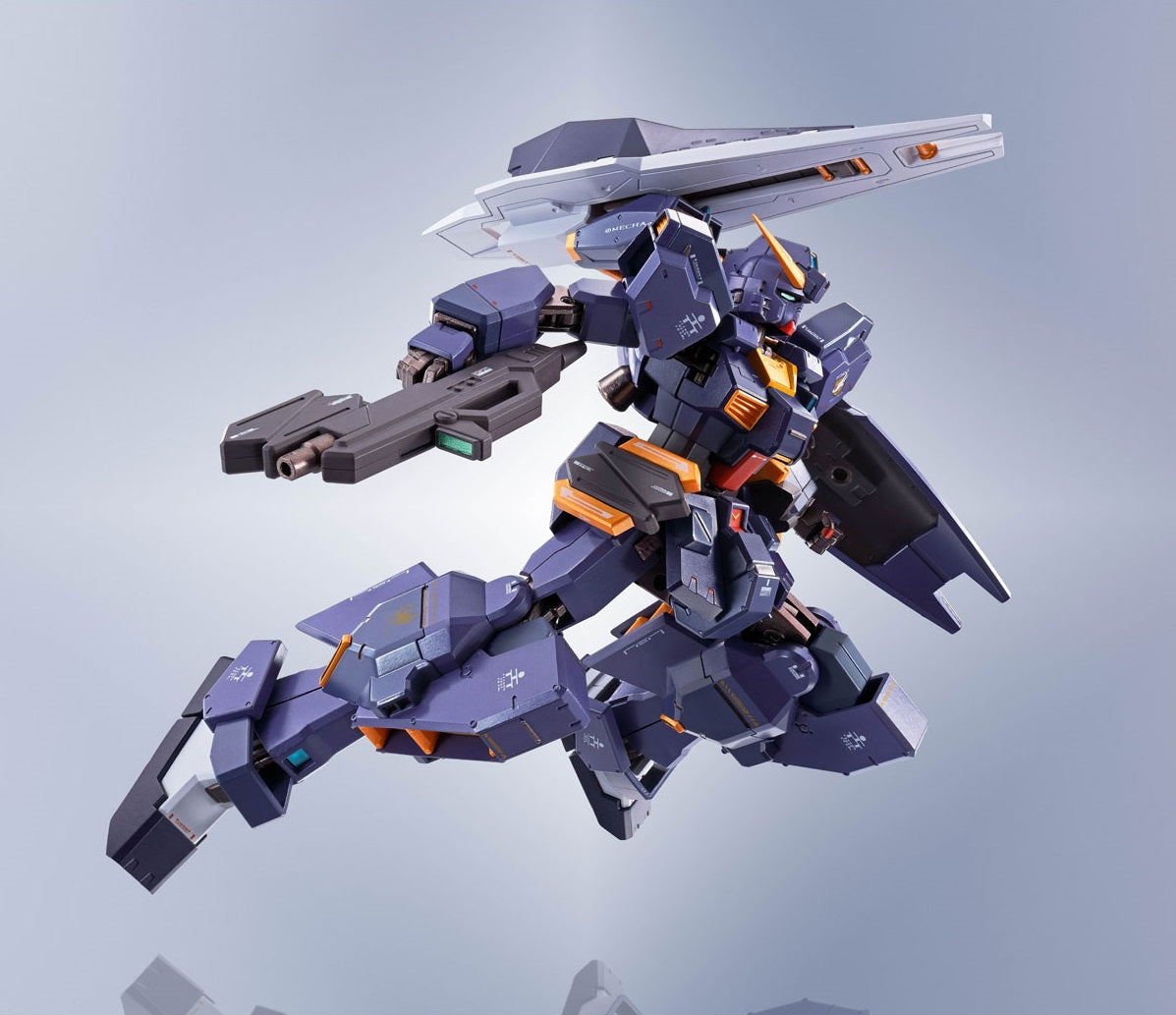 Bandai Metal Robot Spirits Gundam Advance of Zeta TR-1 Hazel Custom Combat Deployment Colors Action Figure with Option Parts Set - Collectible Anime Model Kit for Display & Gundam Battle Scenes