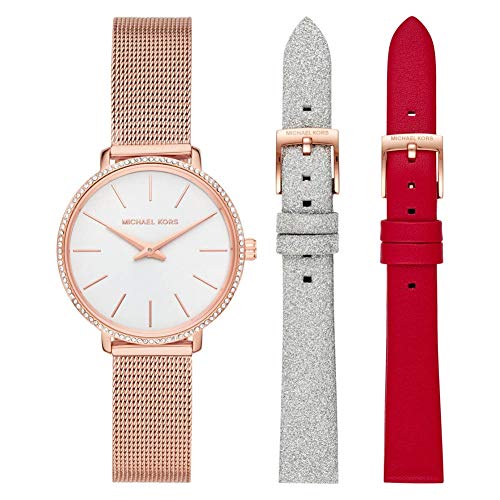Rose Gold Tone and White Set