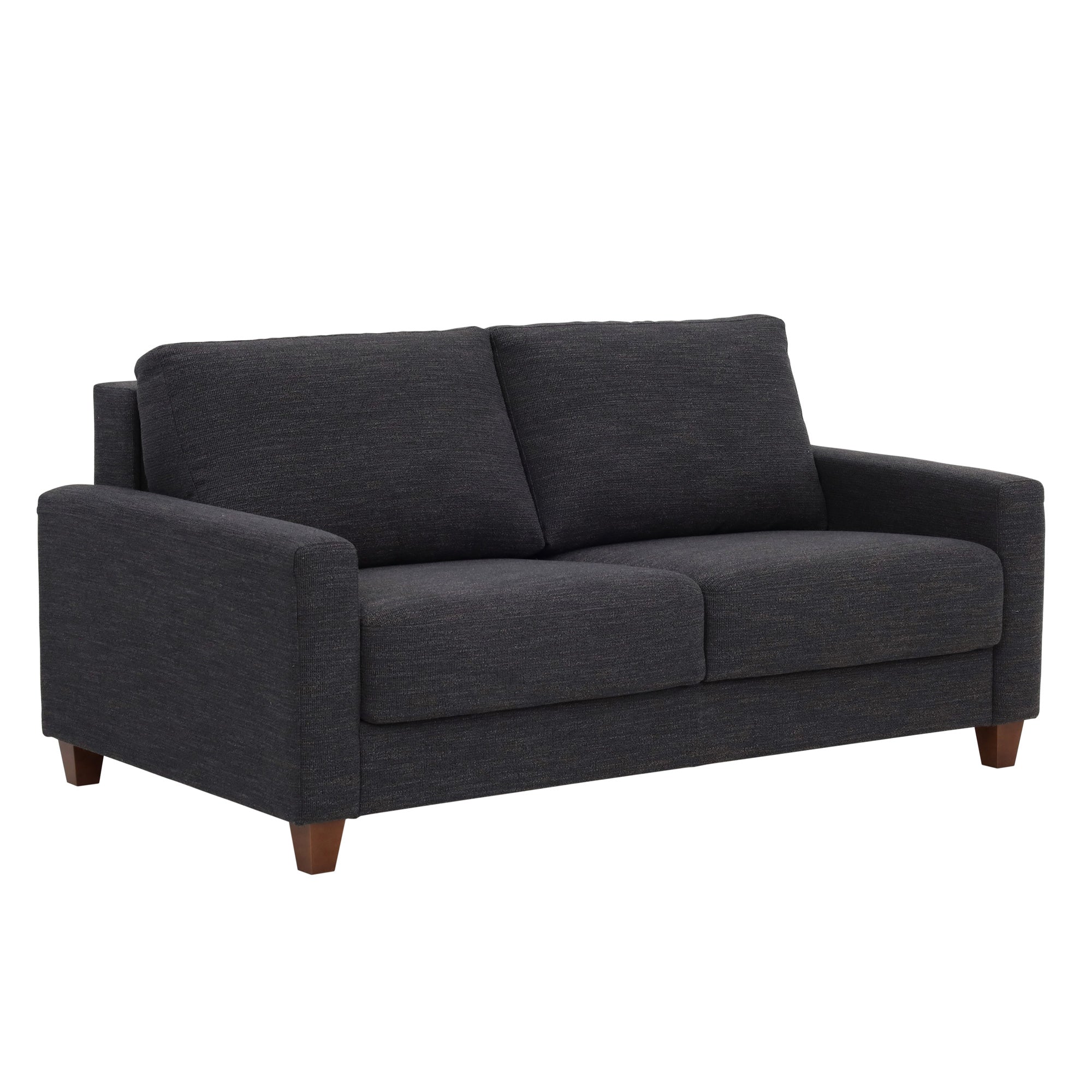 Meko Sleeper Loveseat - Convertible Sofa Bed with Storage | Comfortable 2-Seater for Small Spaces | Perfect for Guest Rooms, Apartments & Home Offices