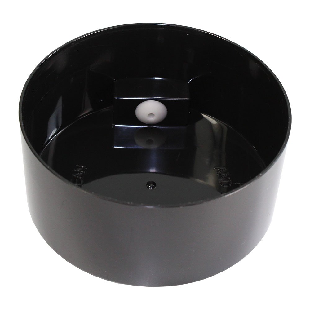 Pawvac 12oz Airtight Pet Food Storage Container with Vacuum Seal - Black Cap & Body with Black Paws Design | Keep Dry Food Fresh for Dogs, Cats & Small Pets | Perfect for Kitchen, Pantry & Travel Use