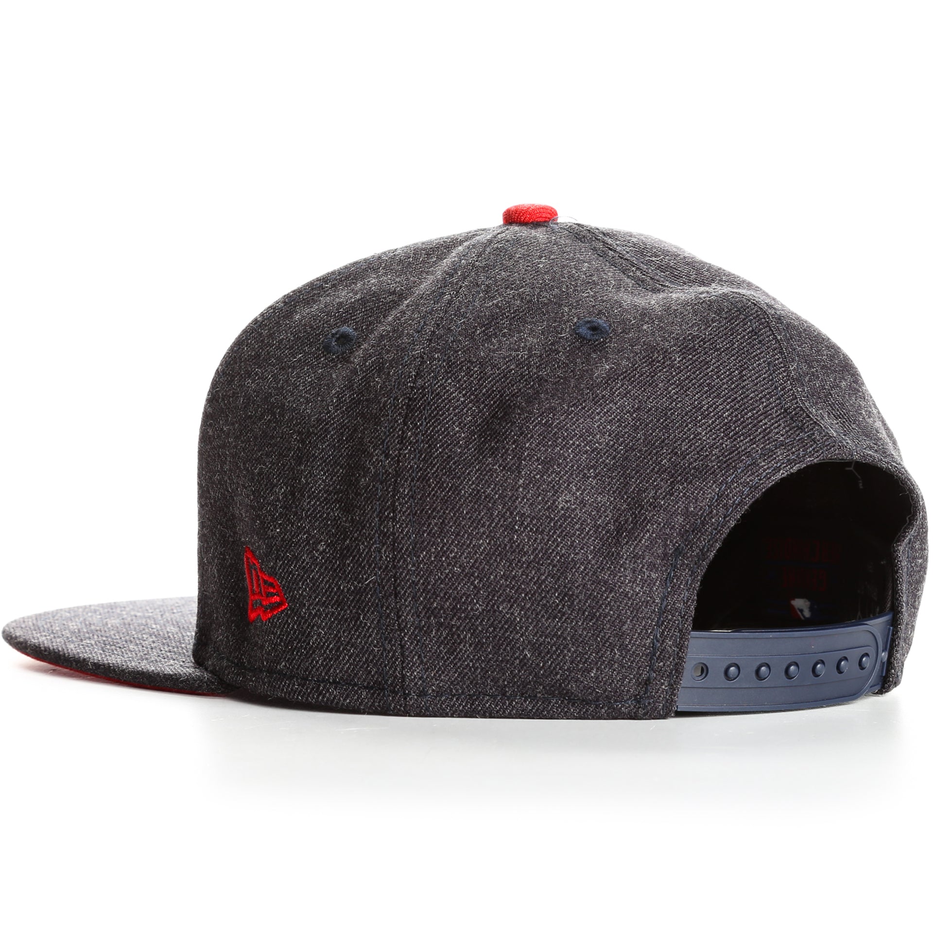 New Era 9Fifty Boston Red Sox Heather Hype Snapback Hat - Charcoal Heather - Official MLB Licensed Baseball Cap for Men & Women - Perfect for Sports Fans, Streetwear & Casual Outfits