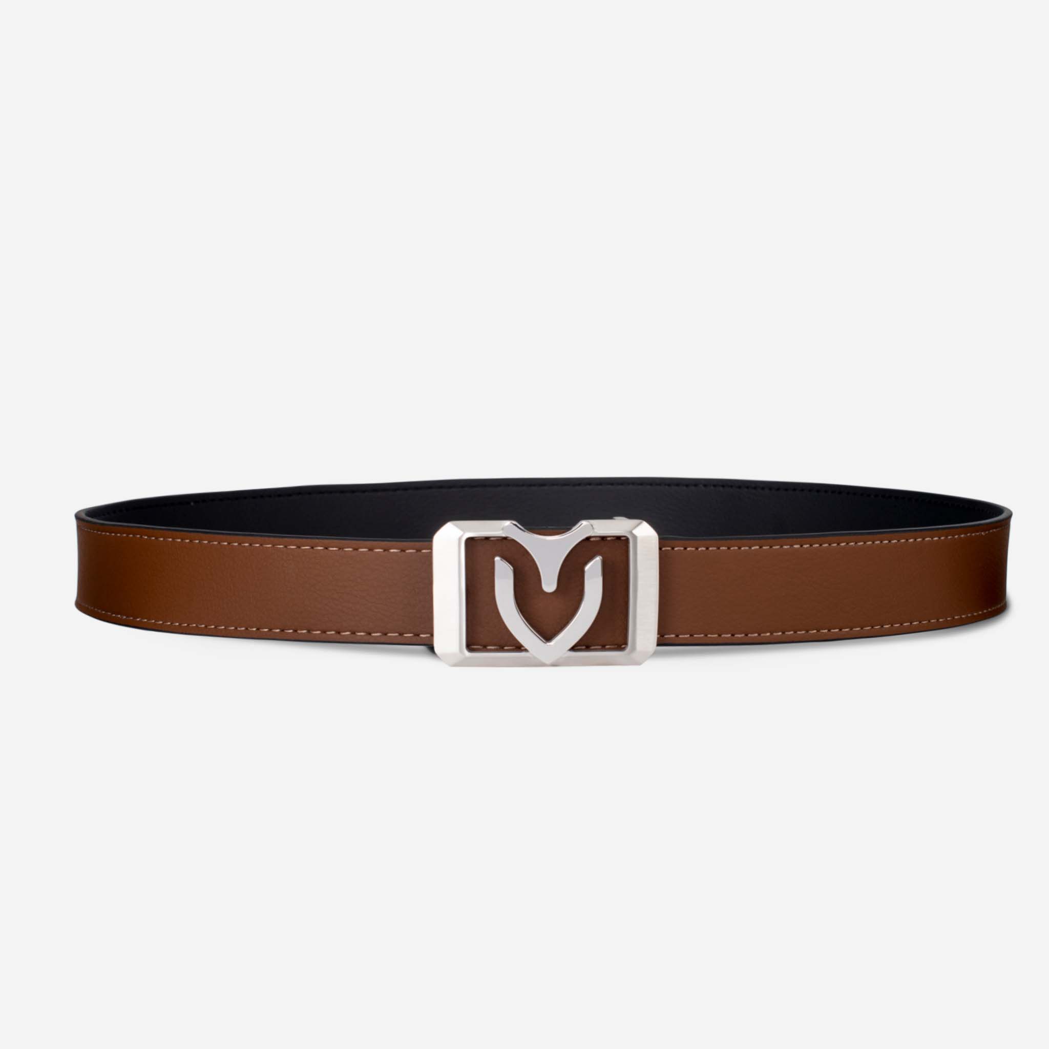 Reversible Leather Belt Set for Men & Women - Adjustable Double-Sided Fashion Belt - Perfect for Casual, Office & Formal Wear