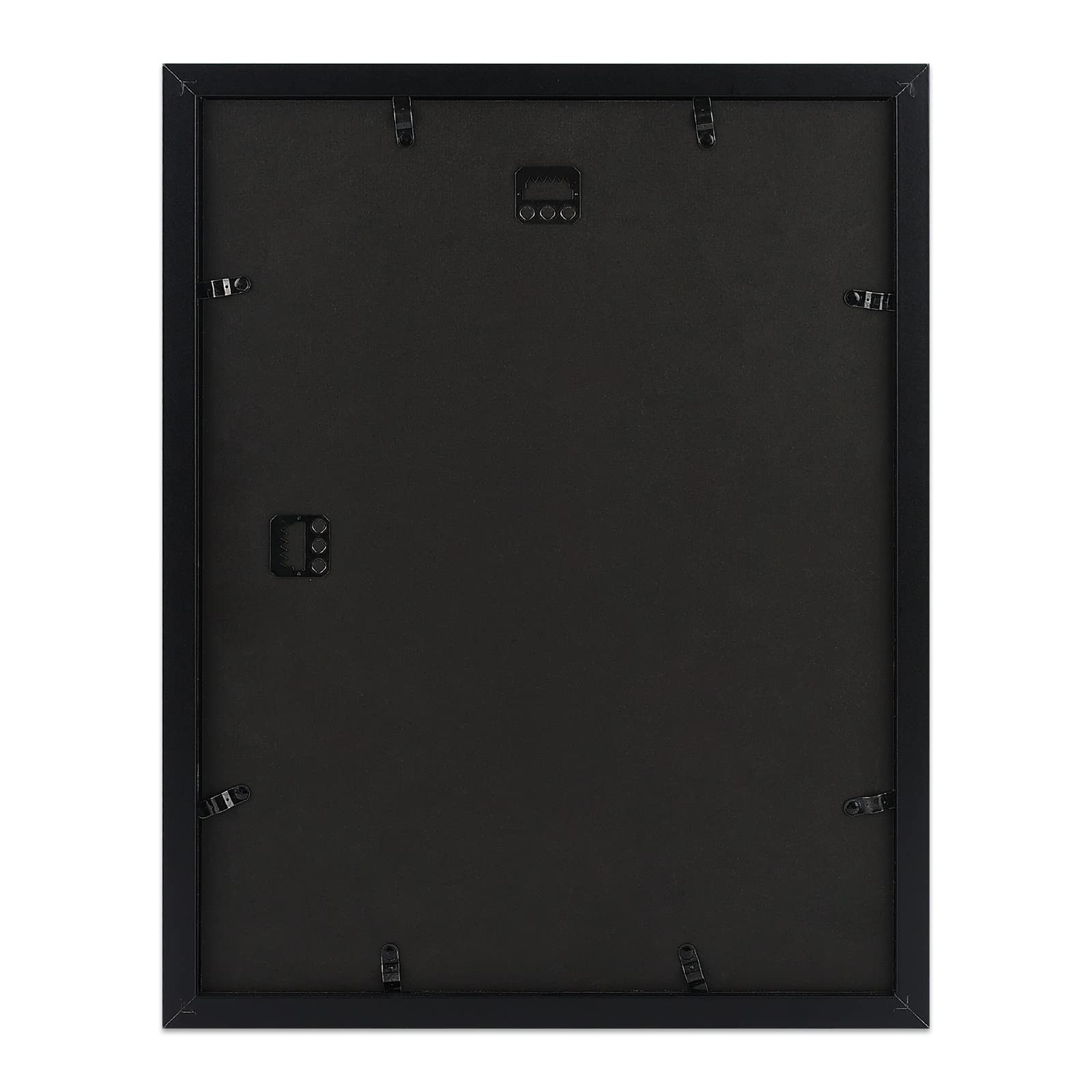 Frametory 12x16 Picture Frame - Display 11x14 with Mat or 12x16 Without Mat - Black Wide Molding Wall Frame for Posters, Prints & Paintings - Perfect for Home Decor, Office & Gallery Displays