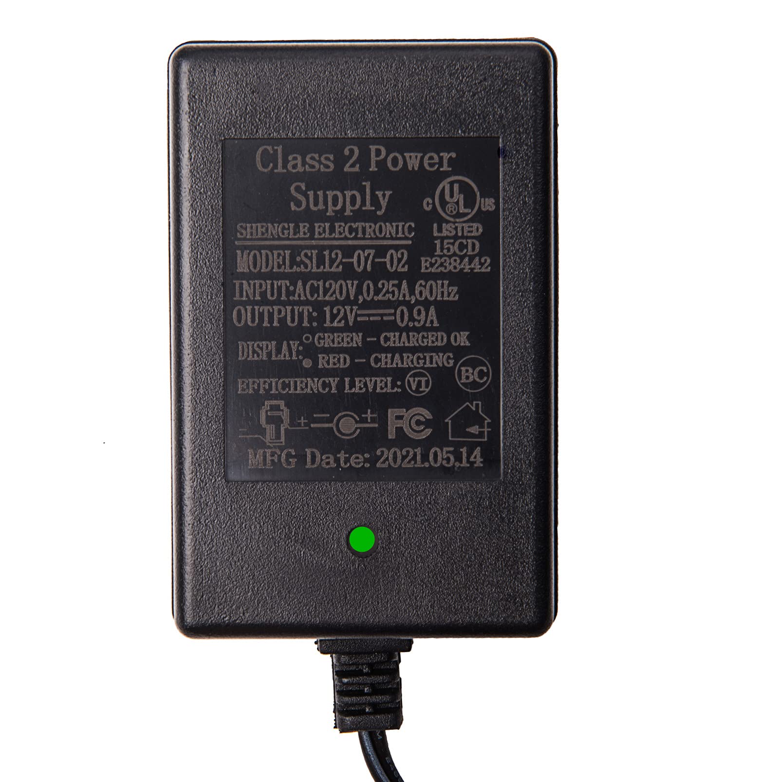 12V 0.9A Power Adapter for Kids Ride On Cars & Electric Toys - Universal Charger for 12 Volt Battery Powered Vehicles - Perfect for Electric Cars, Scooters, and Wagons (Home & Outdoor Play Use)