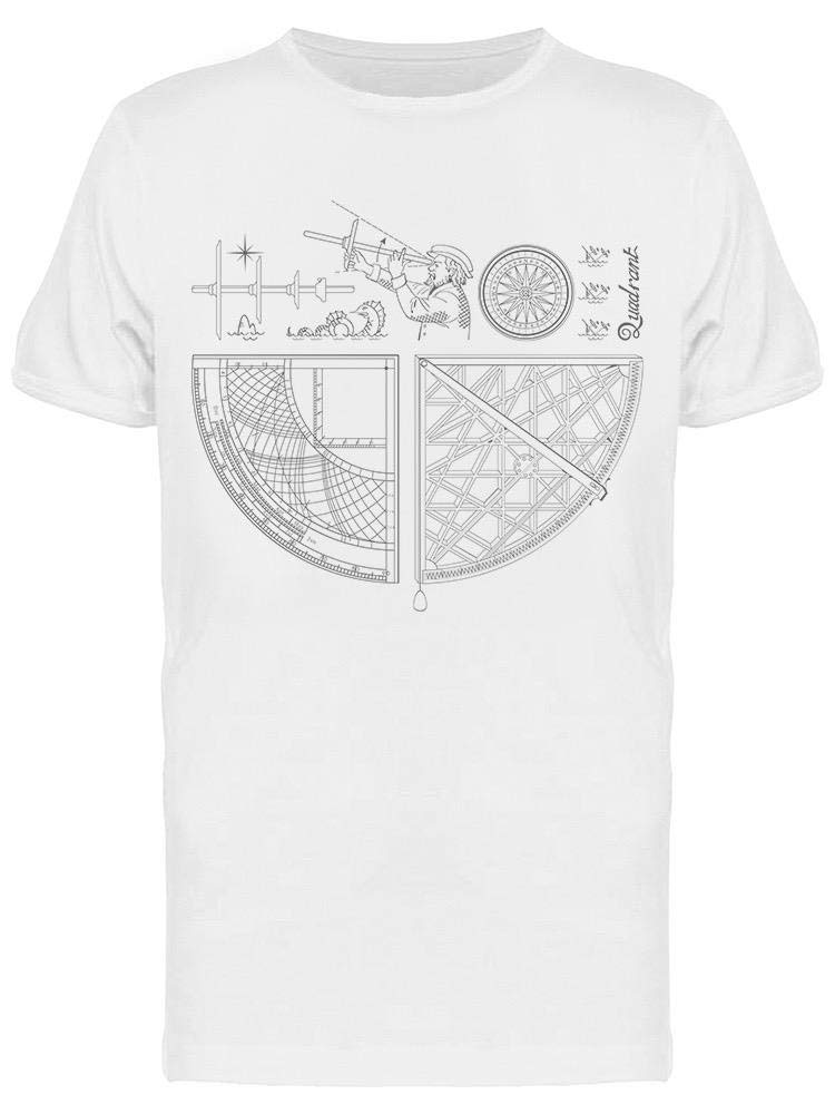 Vintage Navigation Tools Graphic T-Shirt for Men - Casual Streetwear & Travel Inspired Outfit