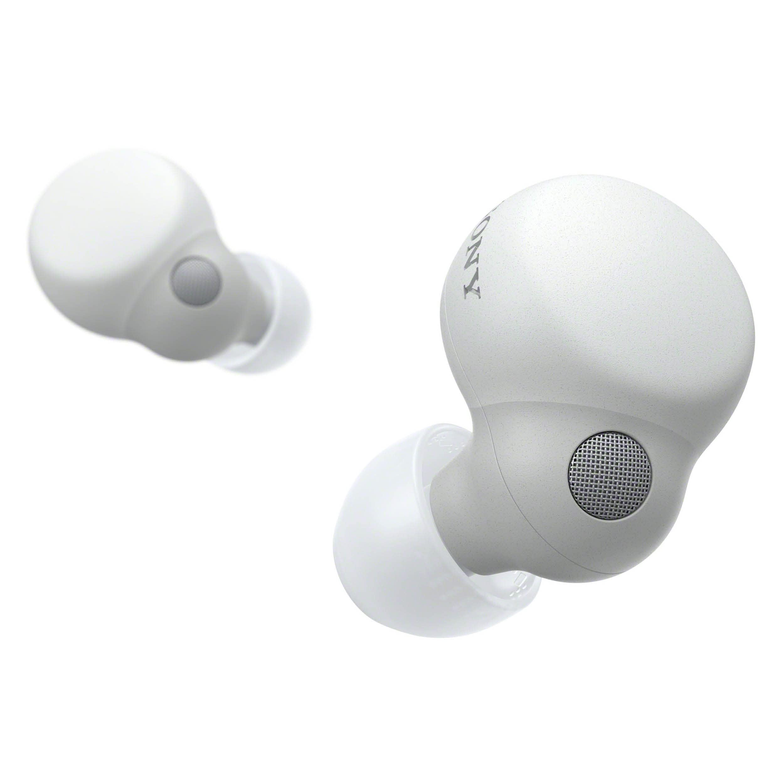 Sony LinkBuds S Truly Wireless Noise Canceling Earbuds with Alexa Built-in, Bluetooth 5.2 Headphones for iPhone & Android - Crystal Clear Sound, Comfort Fit - Perfect for Workouts, Commuting & Travel (White)