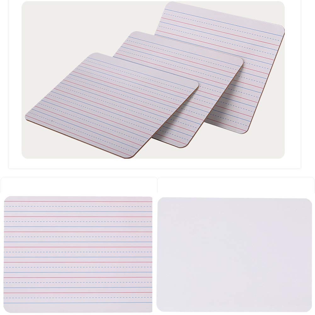 Dry Erase Boards 9x12 Inch - 30-Piece Classroom Whiteboard Set, A4 Size (220mm x 320mm), Lapboards for Students & Teachers - Perfect for Classrooms, Meetings & Home Learning