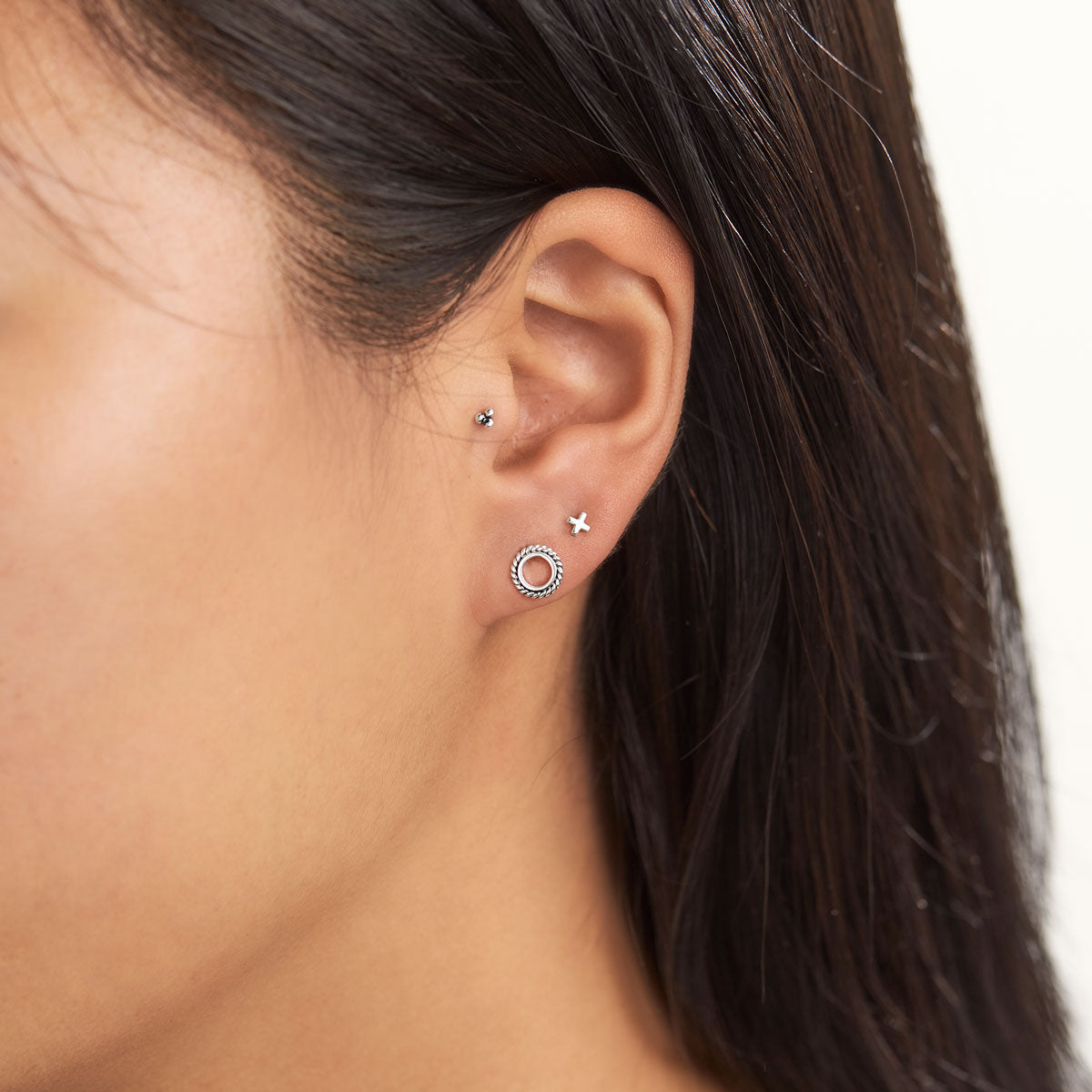 Mehndi Halo Studs - Elegant Indian Bridal Nose Rings for Weddings & Festivals | Hypoallergenic 925 Sterling Silver Nose Pin | Perfect for Bridal Jewelry, Cultural Events & Special Occasions