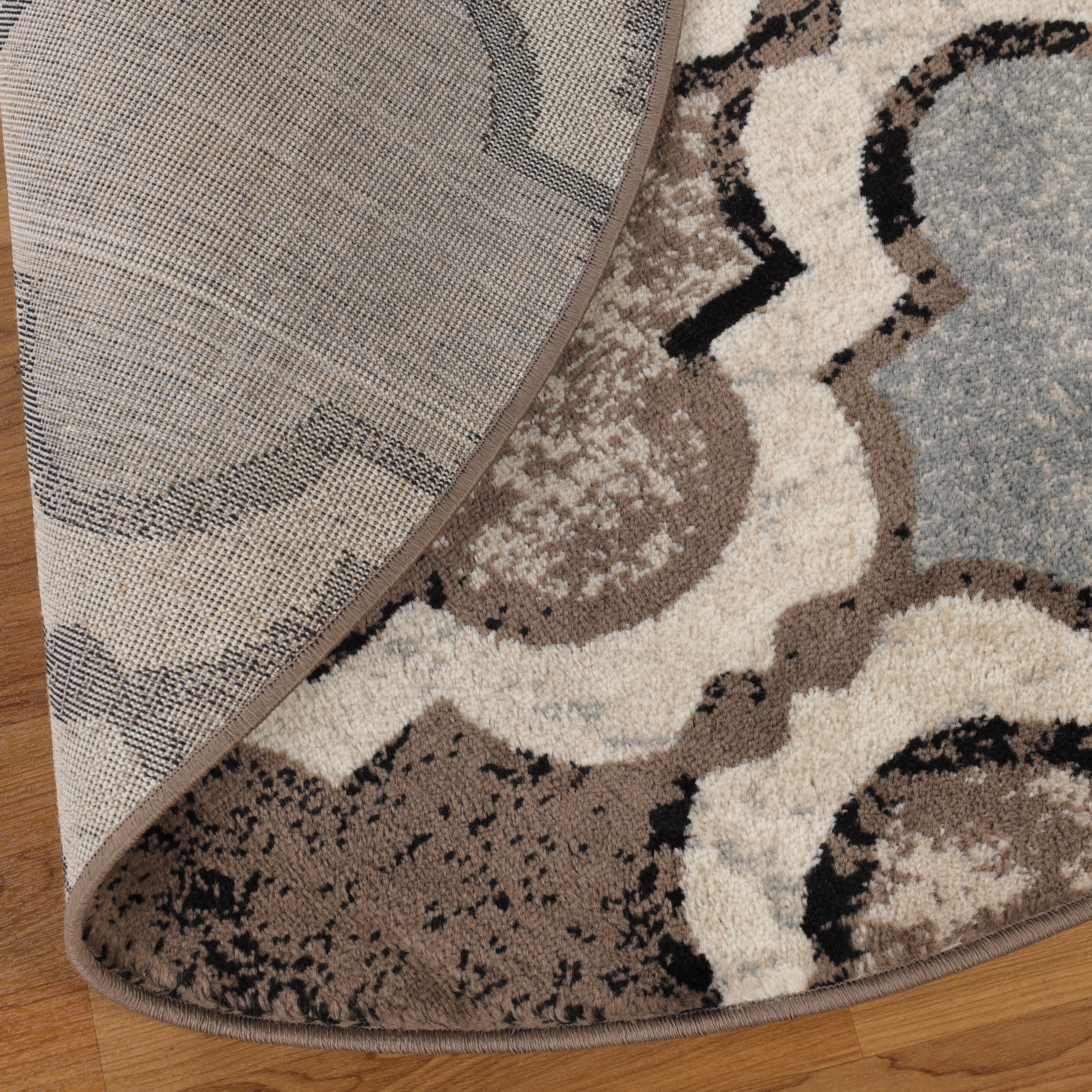 Viking Geometric Trellis Indoor Area Rug & Runner - Non-Slip Boho Chic Carpet for Living Room, Bedroom, Hallway - Perfect for Nordic Home Decor & Cozy Spaces