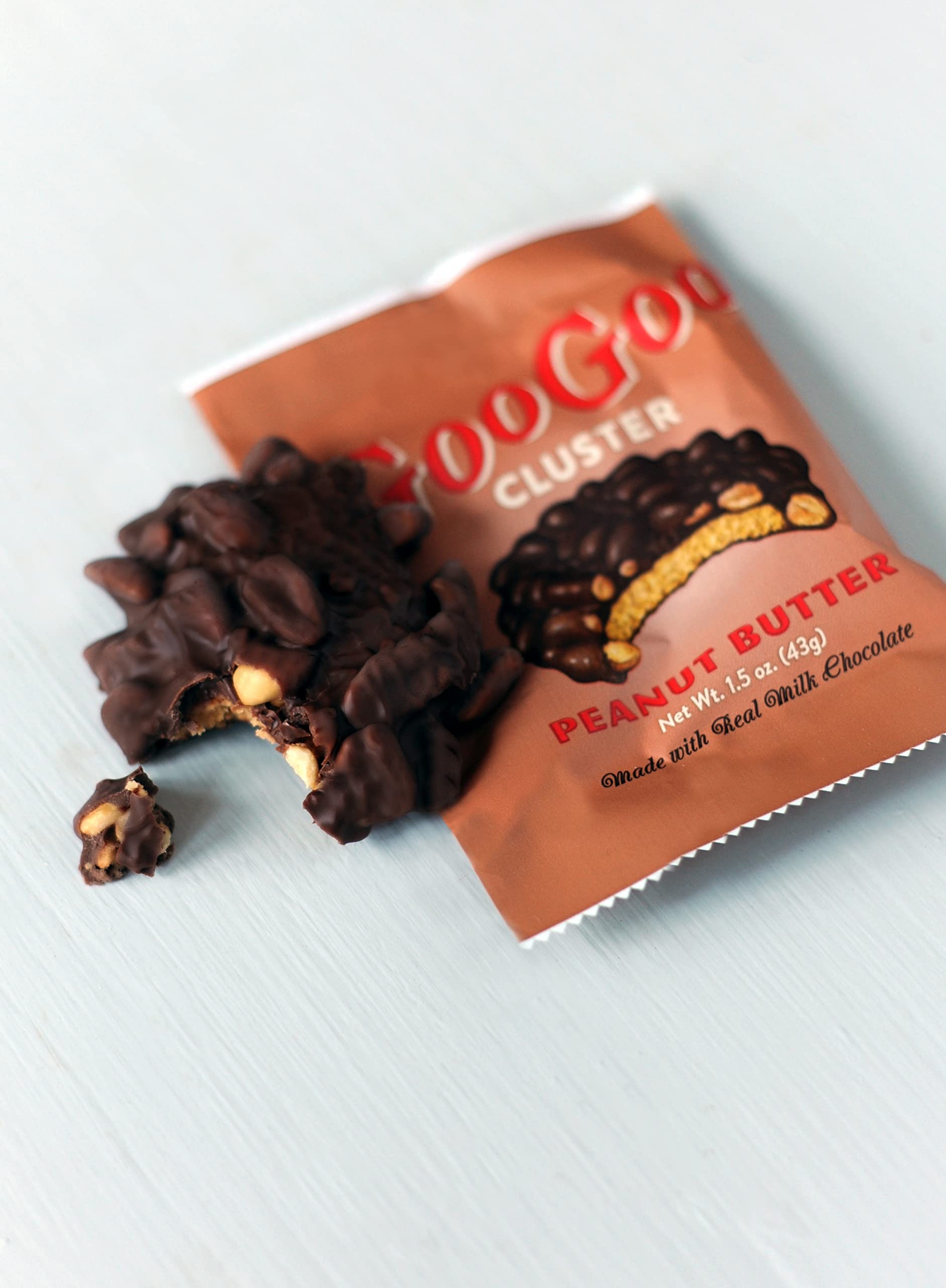 Goo Goo Clusters Peanut Butter Candy Bars - 12 Pack Bulk Case | Delicious Chocolate Covered Snacks for Parties, Gifts & Office Treats