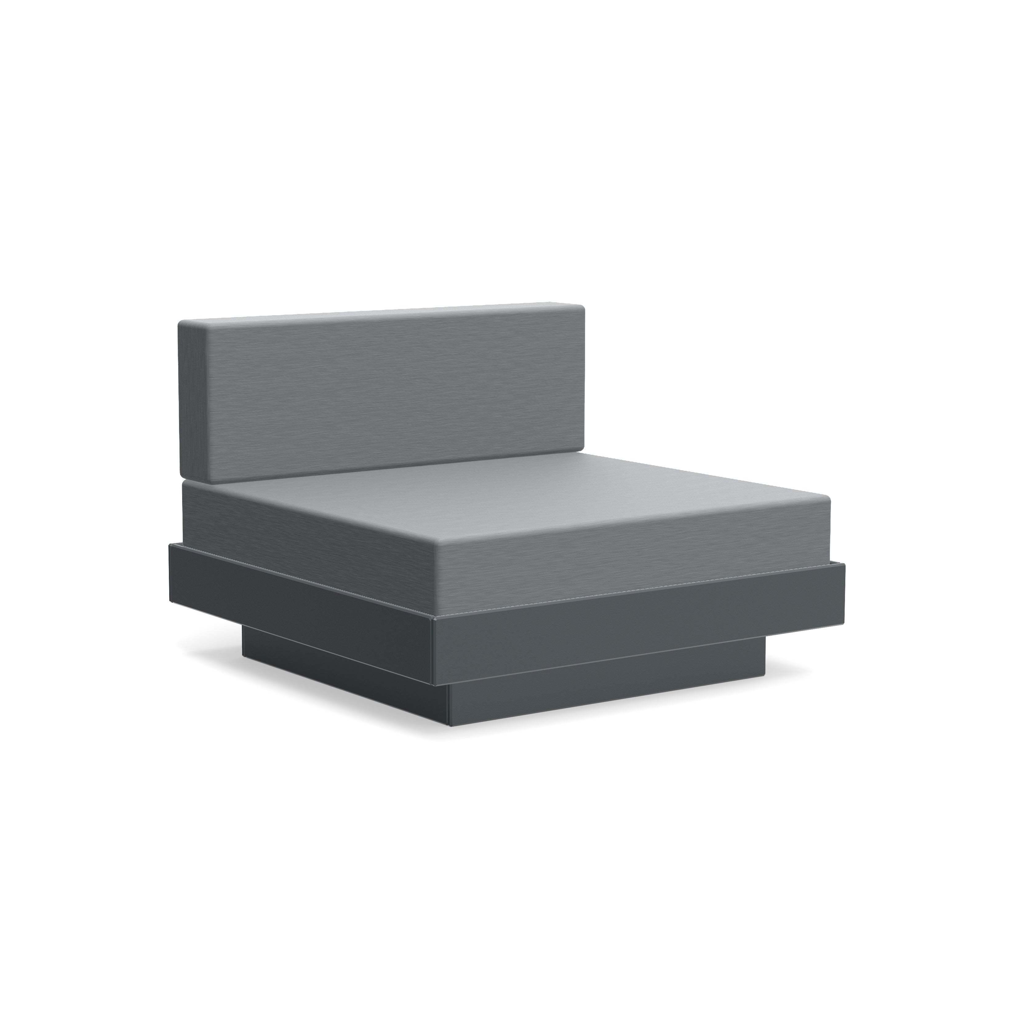 Loll Platform One Lounge Unit - Modern Modular Sofa for Living Room, Office & Lounge Areas | Comfortable & Stylish Seating Solution for Home Decor