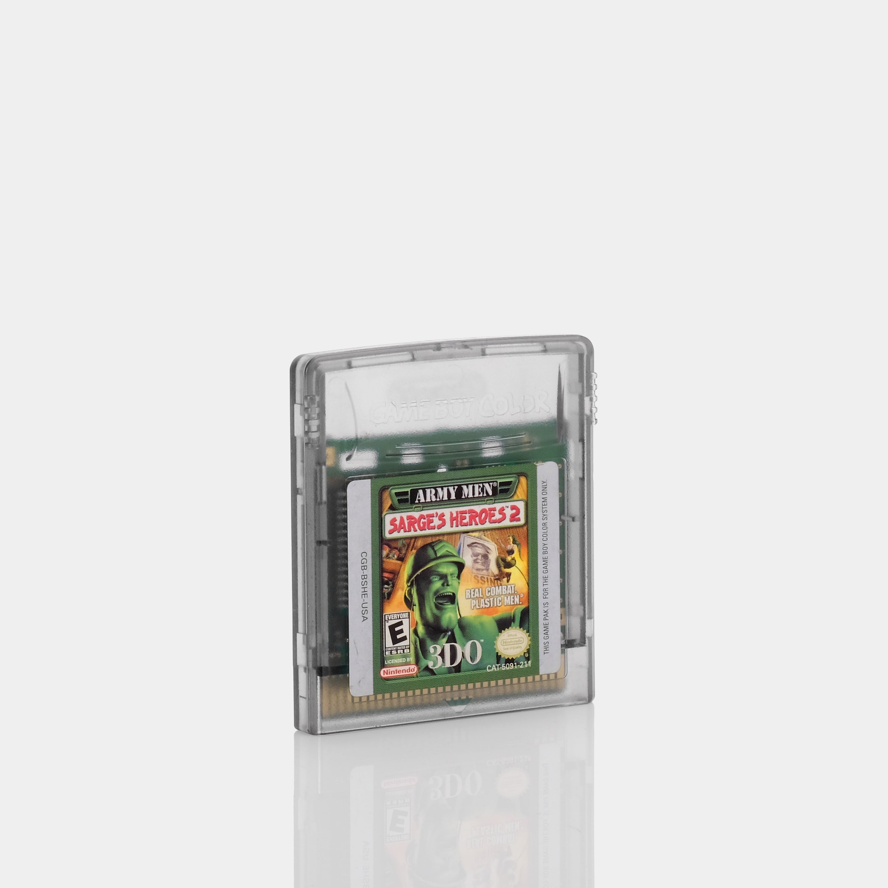 Army Men: Sarge's Heroes 2 - Classic GBC Game Boy Color Video Game - Retro Military Strategy Adventure - Perfect for Collectors & Nostalgic Gamers