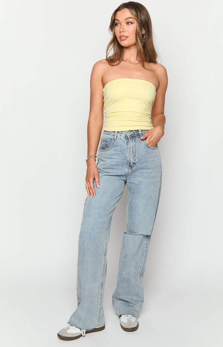 Alex Light Wash Denim Jeans for Women - High Waist Stretch Skinny Jeans - Comfortable & Trendy Casual Pants for Everyday Wear, Work, and Outings
