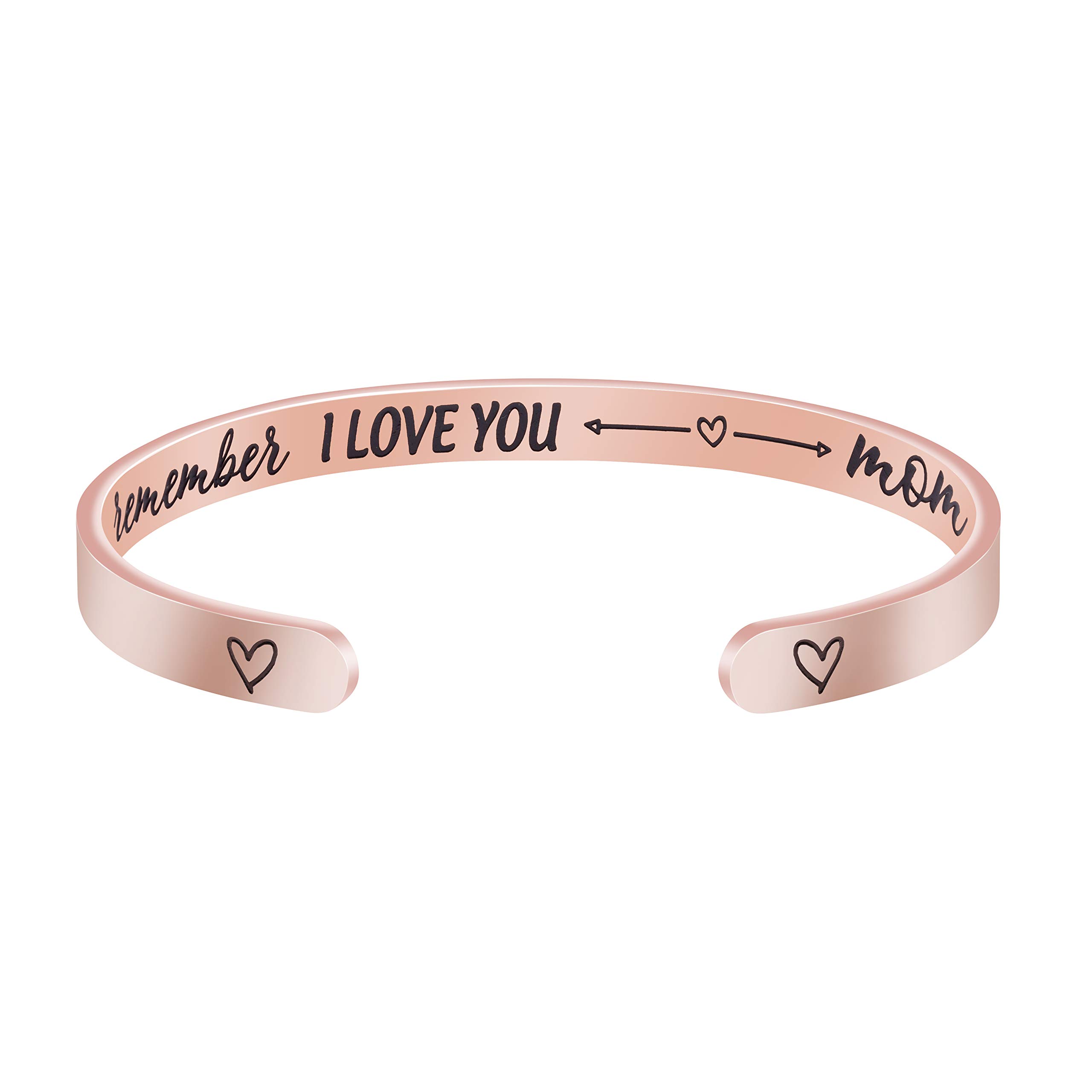 JoycuFF Stainless Steel Bracelet for Women - Elegant Cuff Bangle Gift for Mother, Wife, Girlfriend (Christmas, Birthday, Thanksgiving Present) - Perfect for Special Occasions & Everyday Wear