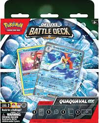 Pokemon Quaquaval ex Deluxe Battle Deck - Premium Trading Card Game Deck for Competitive Play | Perfect for Tournaments, Collectors & TCG Battles