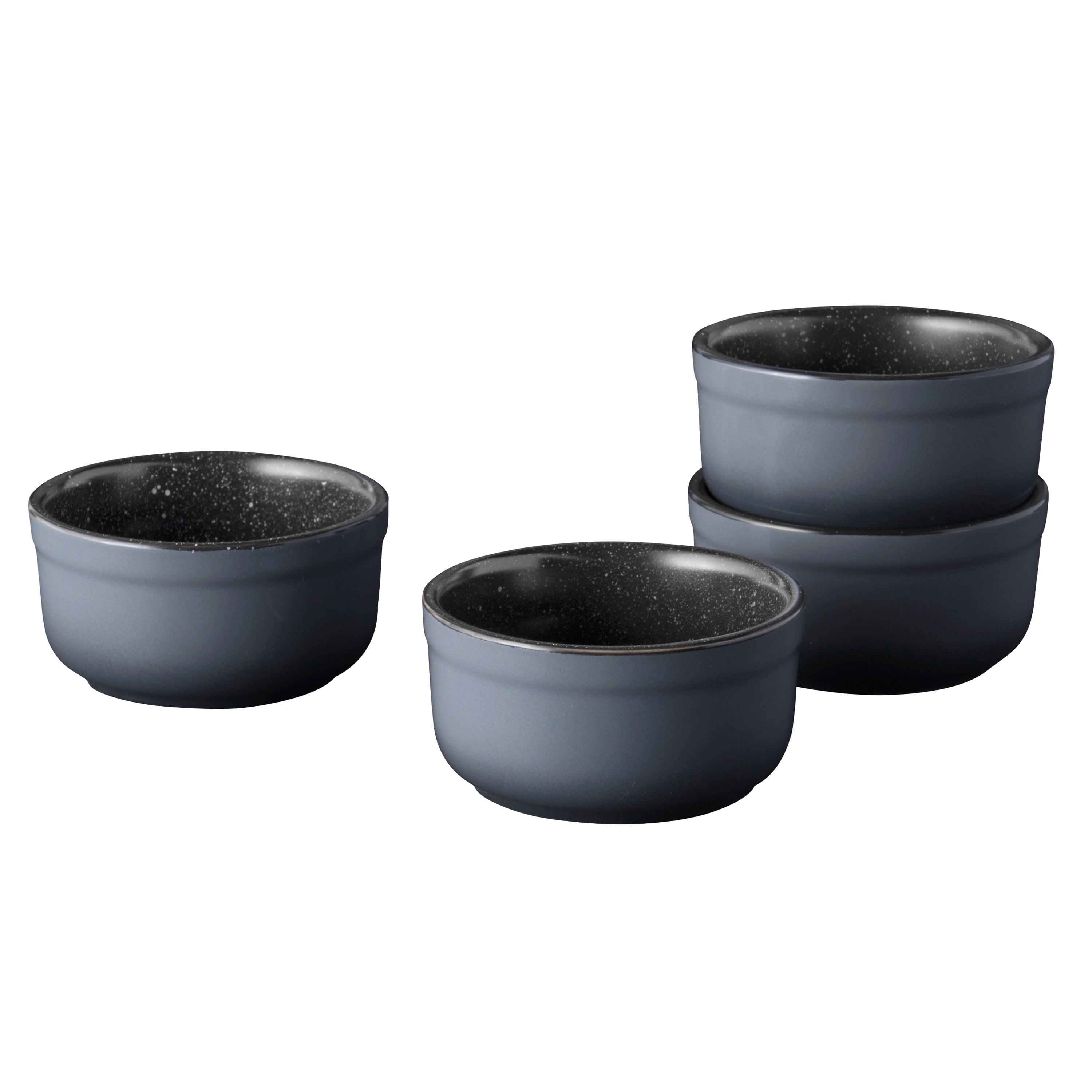 BergHOFF GEM 6-Piece Stoneware Dinner Set - Oven & Microwave Safe Ceramic Plates & Bowls for Everyday Dining & Entertaining