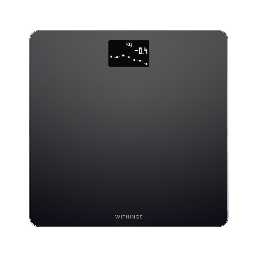 Withings Body+ Smart BMI Wi-Fi Digital Scale - Accurate Weight & Body Composition Tracker for Home Fitness & Health Monitoring