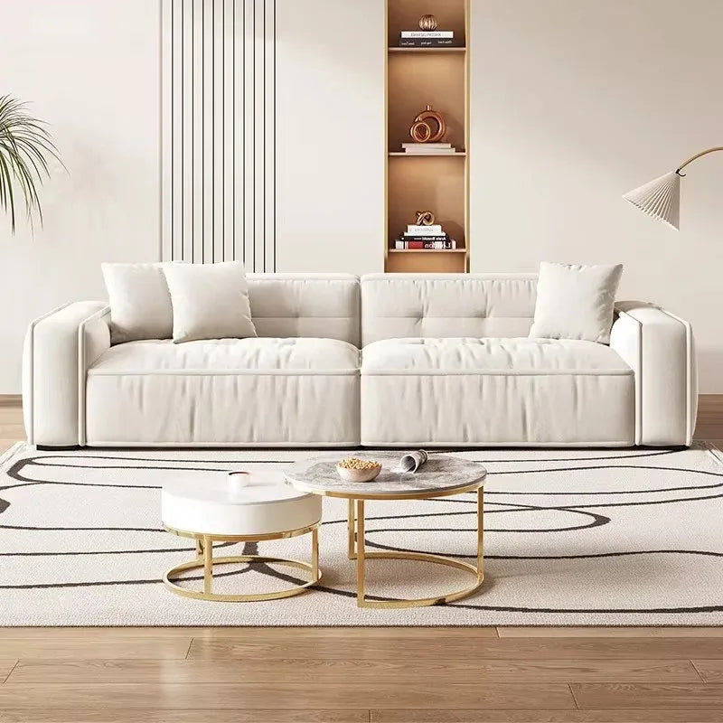 Italian Cloud Divano Sofa Set - Handcrafted Luxury & Ultimate Comfort for Living Room, Lounge & Entertainment Spaces