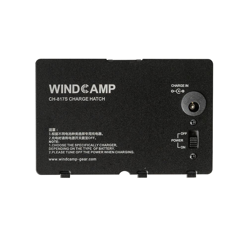 WINDCAMP 3000mAh Replacement Battery for Yaesu FT-818 FT-817 with Charger Cover - High Capacity Polymer Lithium Battery for Ham Radio, Outdoor Adventures & Emergency Communication