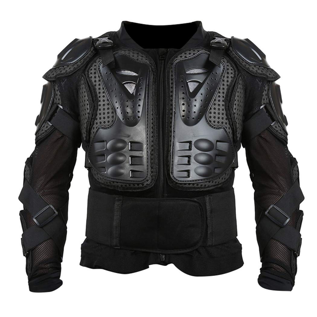 Motorcycle Jacket with Full Body Armor - CE Certified Motocross Racing Gear with Chest & Shoulder Protection for Off-Road Biking | Ideal for Dirt Biking, Adventure Riding & Motorcycle Racing