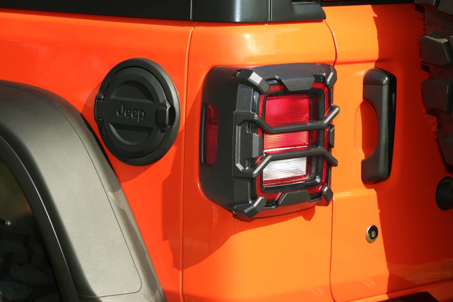 Rugged Ridge Heavy Duty Tail Light Guard for Jeep Wrangler JL & JLU (2018-2025) | Durable Protection | Model 11226.13 | Perfect for Off-Roading & Adventure